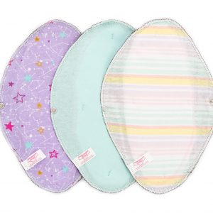Heavy Flow Pad Clips to Panty (Assorted Prints)